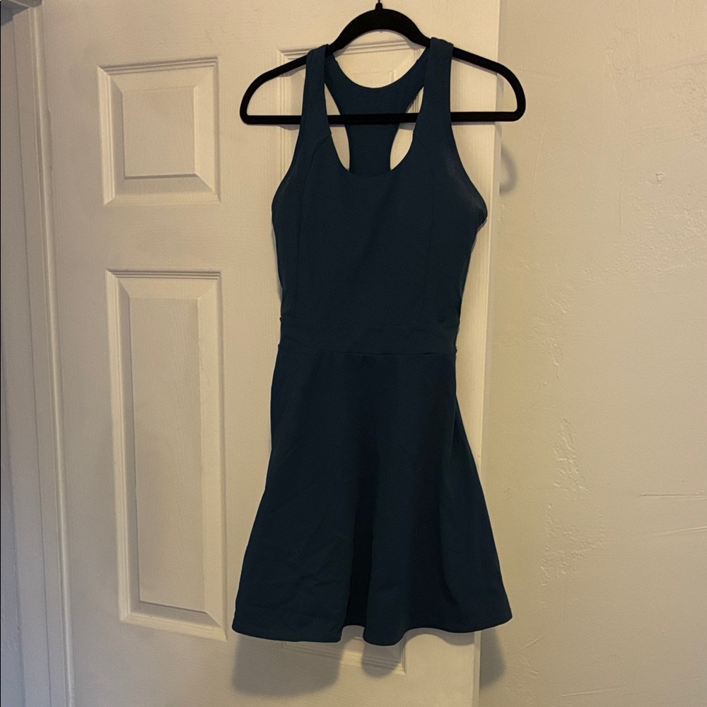 HALARA Teal Mini Dress